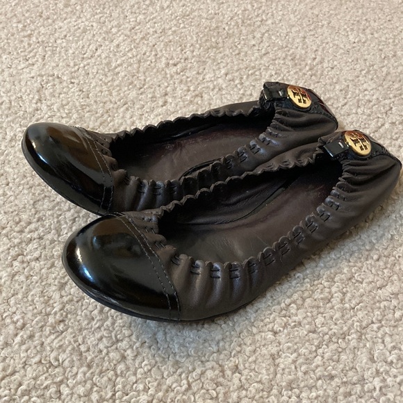 Tory Burch leather ballet flats with dust bag - Picture 2 of 12